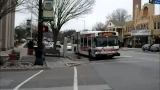 SEPTA 2004 New Flyer D40LF #5881 on Route 105 3/18/2013