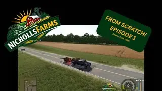 Starting a Chicken Farm From Scratch in Farming Simulator 25 | Episode 1