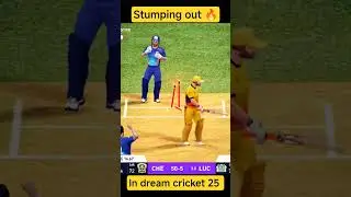 Stumping out 🔥#shorts #ytshorts #dc25 #msdhoni