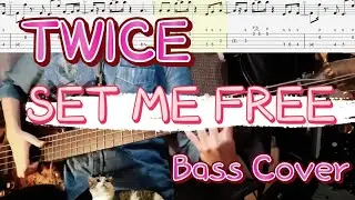 TWICE - SET ME FREE BASS COVER  (Tab)