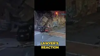 🚗💥😱 Lawyers React to Terrifying Car Crash: Who's at Fault? 😨👨&zwj;⚖️🏢💔 #ViralVideo #CarAccident