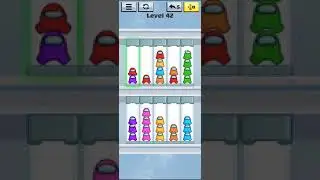 Impostor Sort Puzzle 2: Sort It 2D - 42 Level Walkthrough  |  БЫСТРОЕ ПРОХОЖДЕНИЕ