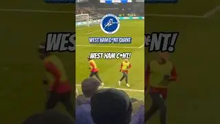 Pritchard is a &lsquo;WEST HAM C*NT&rsquo; CHANT @ Millwall vs Sunderland