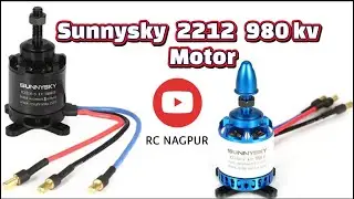 Sunnysky 2212 980kv motor Thrust test Full HD 1080p MEDIUM FR30 1