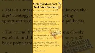 #goldmanforecast #goldpriceupdate#goldoutlook #goldprice #goldprices #goldnews #dailygoldpriceupdate