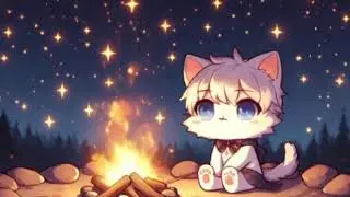 Lofi Cat Lounge – Relaxing Beats for Study & Sleep