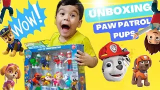 unboxing asmr| Paw patrol pups Toys Unboxing| Unboxing Video| Unboxing toys