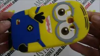 Объемный 3D силиконовый чехол для Samsung Galaxy Win i8550 i8552 Миньон