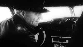 Newsreel 'Flying Generals on ANZAC Patrol!' HD Stock Footage