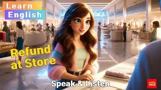 Refund at Store | Improve Your English | English Unboxing | English Speaking - Listening