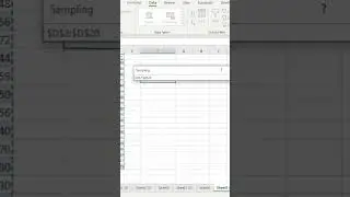 Generate Random samples with ToolPak in Excel #shorts #youtubeshorts