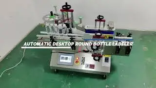 desktop labeling machine for round bottle-2020 Alibaba's most popular labeler