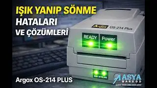 Barkod Yazıcım Boş Çıkarıyor, Argox Os-214 hata ve çözümleri