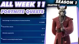 How to EASILY Complete Week 11 Quests Chapter 5 Season 1