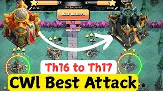 Best TH16 vs TH17 Attack Strategy AFTER June Update! Best TH16 Attack Strategy (Clash of Clans)