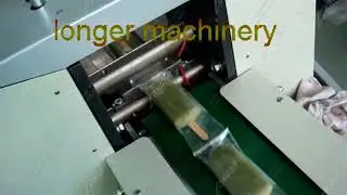 Automatic Ice Pops Pillow Type Packaging Machine LG-450 Stick Ice Cream Packaging Machine