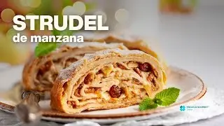 🥧 Strudel de Manzana – Curso de Panadería | Escuela Gourmet Online