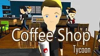 COFFEE SHOP TYCOON GAMEPLAY | THE BEST COFFE SHOP ( SIMULATOR GAME  )