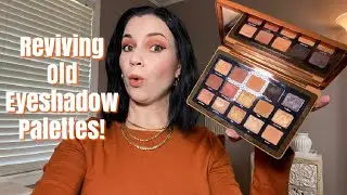 REVIVING OLD EYESHADOW PALETTES//Natasha Denona Bronze Palette