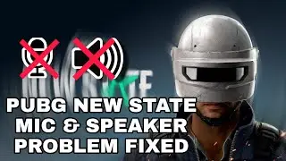 PUBG NEW STATE mic & speaker problem solved || in telugu