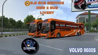 BR TRAVELS LIVERY ( BR TRAVELS MALATI  XL BUS LIVERY)
