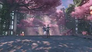 Chisa & Rover photo to commemorate (wide shot) live wallpaper 1080p