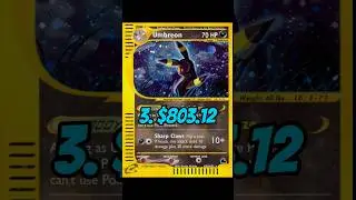 TOP 5 BEST Gen 2 Pokemon cards! #pokemontcg #pokemoncards #pokemon151 #pokemon #top5 #umbreon