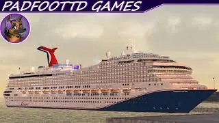 Carnival Valor Arrival into Progreso | Land View | Virtual Sailor NG | Ship Simulator
