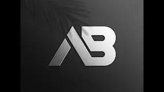 Logo Design - Letter AB Logo/HLGRAPHICS #branding#concept art