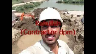 construction of Water treatment plant, Jacobabad pakistan.