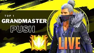 TOP 1 GRANDMASTER  RANK PUSH 😲 WITH GMBAHI LIVE FREE FIRE PAKISTAN