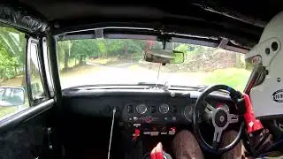 MG Midget onboard Prescott Hillclimb July 25