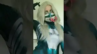 You want me to be the bad guy? 😈 | She-Venom Cosplay
