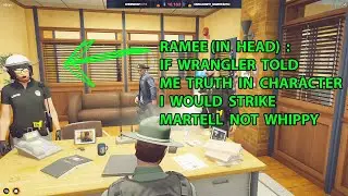 Cop Martell Bullies CROC (Dundee) Whole Situation | RAMEE POV | NoPixel GTA RP