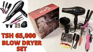 BLOW DRYER SET YA SALOON NA NYUMBANI