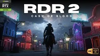 Red Dead Redemption 2: Thomas Downes Debt Mission | 4K RTX 4070 SUPER
