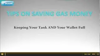 Save Gas Money