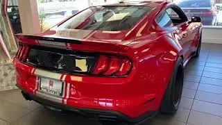 Rare 700 Horsepower 2018 Ford Mustang Shelby Super Snake Wide Body Has A Powerful 5.0 V8 Engine