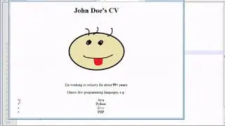 Basics of HTML, creating our first Web-page from scratch