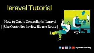 Create Controller in laravel || how to use controller in view page using Router ||