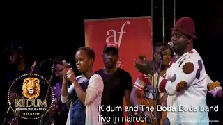 Kidum and The Boda Boda band live in nairobi
