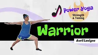 Hybrid HIIT Yoga Fusion Workout 🔥 Warrior - Avril Lavigne | Power Yoga Total Body Strength