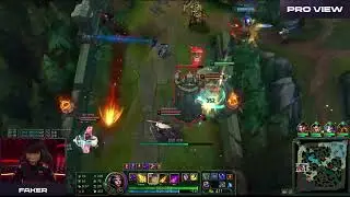 Faker's LB one taps Lee Sin