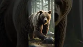 What would a tiger  and a bear look like together? #3danimation ##YouTubeAnimation#YouTubeAnimation