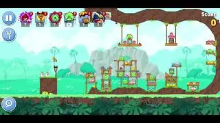 Angry Birds Friends Level 42 walkthrough | How to complete angry birds friends level 42 in one go