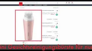 Schn&auml;ppchen/Billiger des Tages 13.02.20 - Philips BSC111/06 VisaPure Mini Gesichtsreinigungsb&uuml;rste