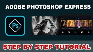 Adobe Photoshop Express App Tutorial for Beginners| Mobile Editing | SK Editing Tutorials