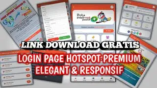 Download login page netbar studio premium dengan gratis sangat keren cocok untuk pengusaha wifi