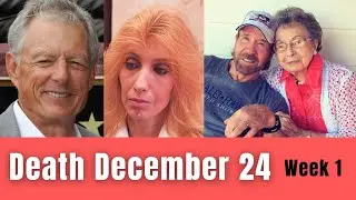 Famous Stars Who Died December 2024 / Famous Death / Death 2024