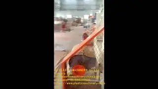 waste plastic water ring cutting granulating machine granulator